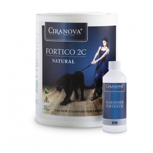 Ciranova Fortico Lacquers 2C NATURAL (includes 10% hardener) 28171 43333 1ltr